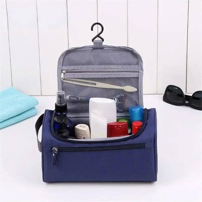 Zipper Polyester Men Business Portable Storage Bag Toiletrie