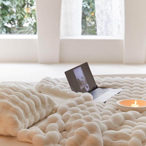 Tuscan Imitation Fur Blanket for Winter Luxury Warmth Super