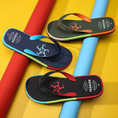 New Arrival Green Summer Men Flip Flops Casual Comfortable N