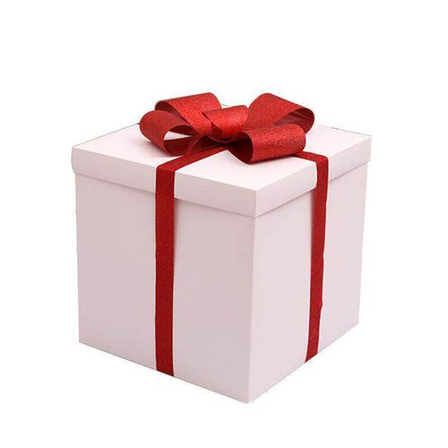 Christmas gifts wrapping presents white gift wrap gift box