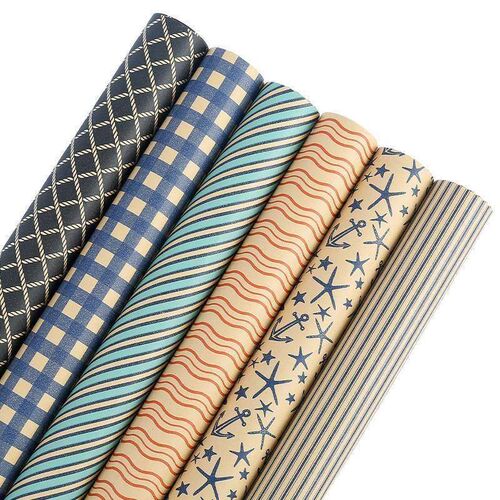 6pcs Wrapping Paper Birthday Gift Christmas gift Wrapping