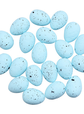 20/50Pcs Foam Easter Eggs Happy Easter Decorations Painted B