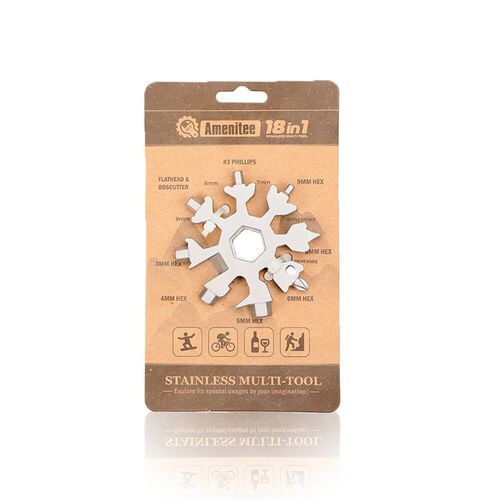 18-in-1 Snowflake Multi-Tool  Easy N Genius - Saker 18-in-