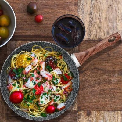 Marble Stone Nonstick Frying Pan with Heat Resistant