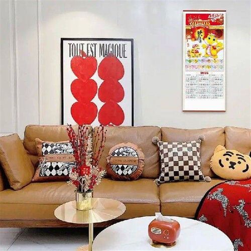 2025 Chinese Wall Scroll Calendars Year Of Snake Monthly
