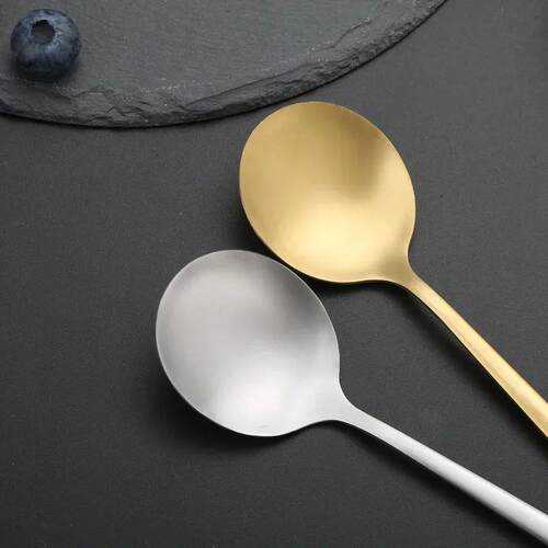 30Pcs Stainless Steel Cutlery Set Dinner Black Dinnerware Se