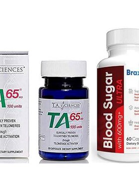 T.A. Sciences  TA-65 Telomerase Activation  Anti-Aging