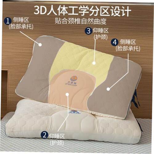 Five-star Hotel bed pillow soft healthy pillows latex