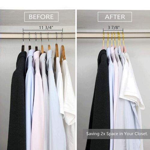 Thicken velvet clothes hanger Coat Hanger holder rack closet