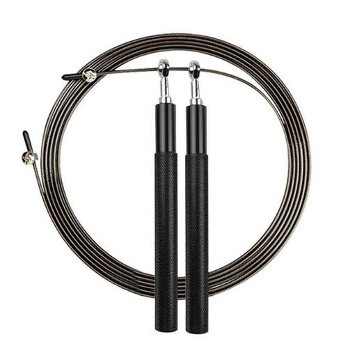 Men Jumping Rope Bearing Skipping Rope Crossfit Workout Equi