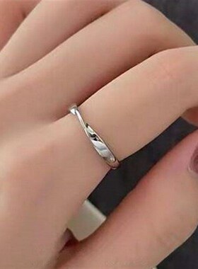 Output Drop Oil Open Ring Stylish Index Finger Ring Heart Ri