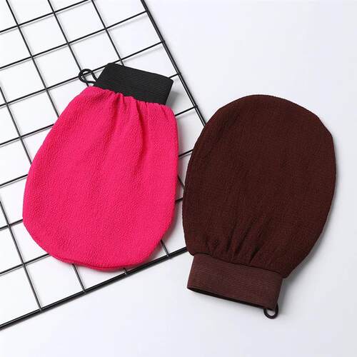 1Pc Hot Moroccan Hammam Exfoliating Mitt Kessa Scrub Glove P