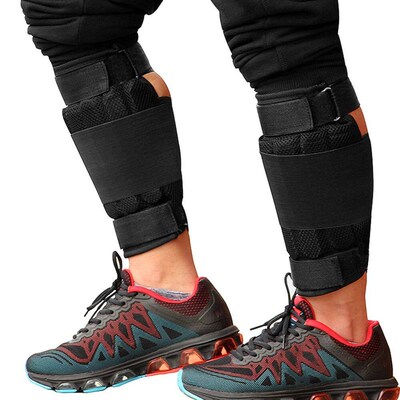 2 Packs Max Loading 16kg Adjustable Ankle Weighted Exercise
