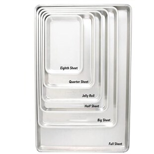 Half Sheet Aluminum Baking Aluminized Steel Cookie Sheet Pan