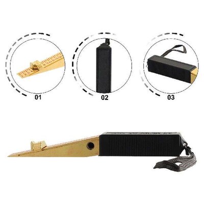 Wedge Feeler Feeler Gauge Easy To Use 1PC Copper Plated