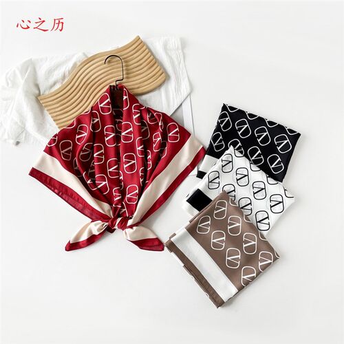 90 silk scarf breathable shawl90丝巾透气披肩高级感百搭方巾