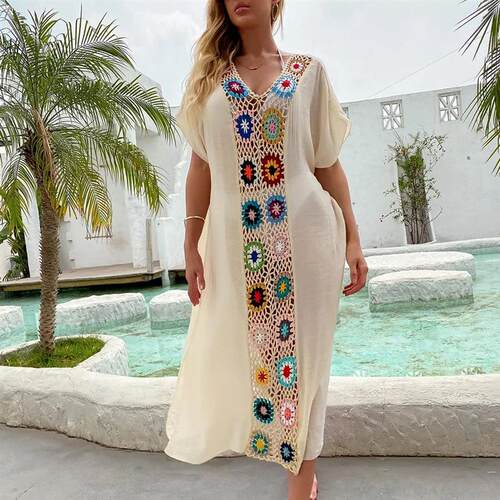 CROCHET BIKINI Women Beach Dress ver-Ups Swimsuit Beachwear