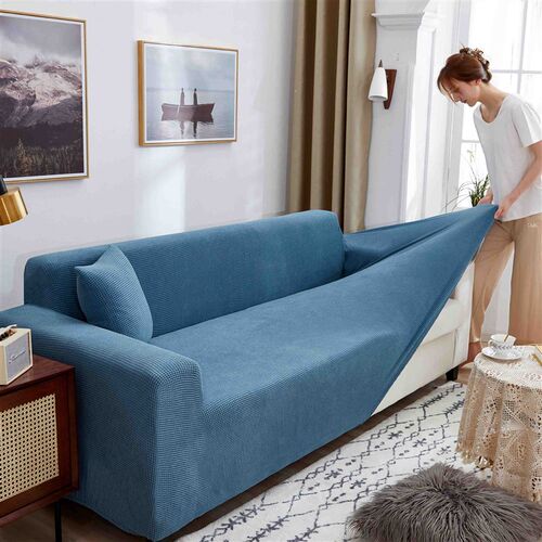 Stretch Slipcovers Sectional Elastic Sofa Cover 弹力沙发套
