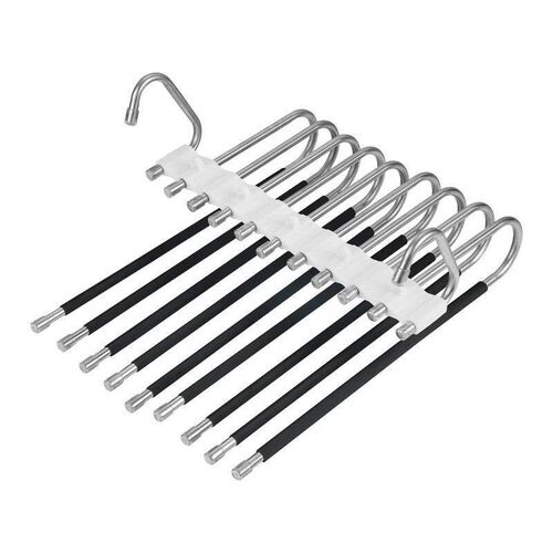 Multi-functional 9 in 1 Trouser Storage Rack Adjustable Pant