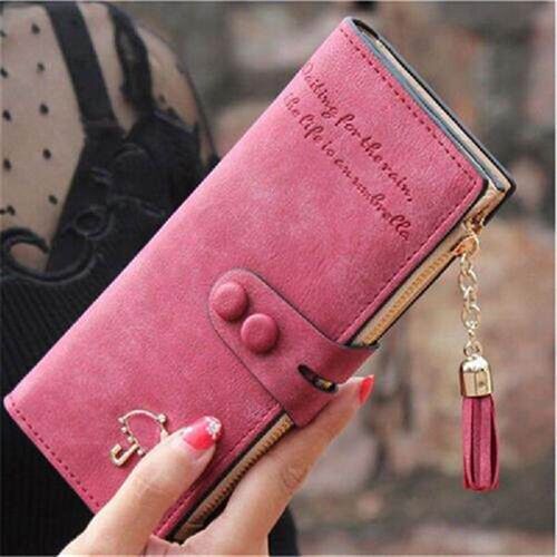 Women Wallet PU Leather Luxury Modis Long Zipper Pocket