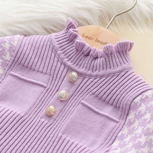 Bear Leader Autumn Winter Girls Dress Girls 4-8Y Kids Prince