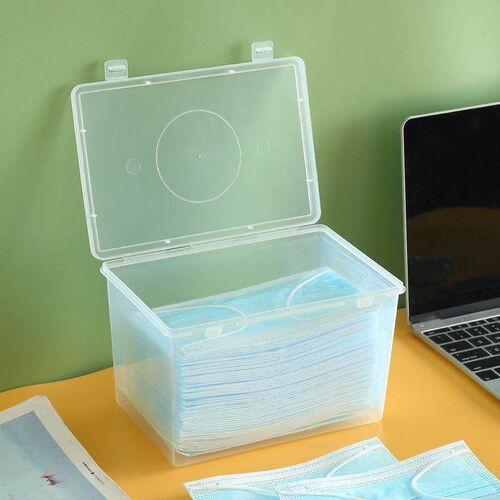 Large Capacity Mask Storage Box for Home Use, Perfect for St