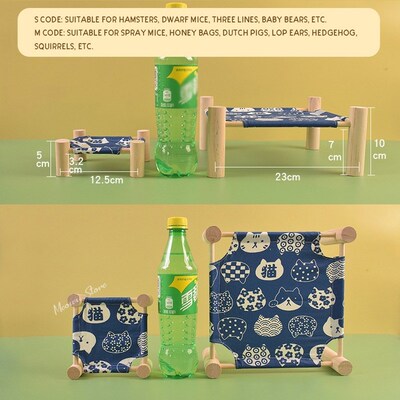 Small Pet Hamster Nest Guinea Pig Hammock Hamster Summer Bre