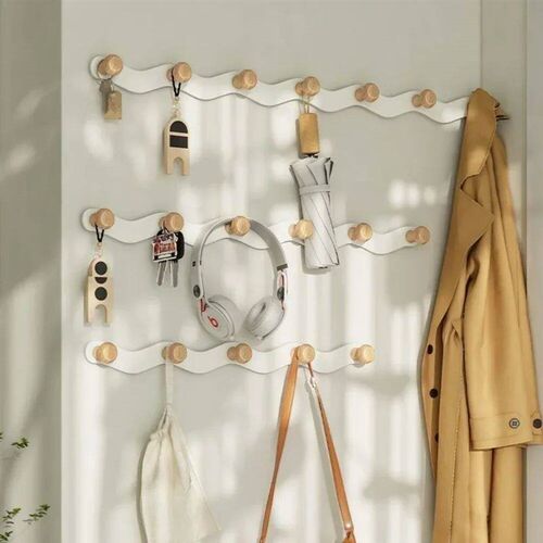 Wall Hooks For Coats Nordic Wooden Coat Hanger Wall Hooks Cr