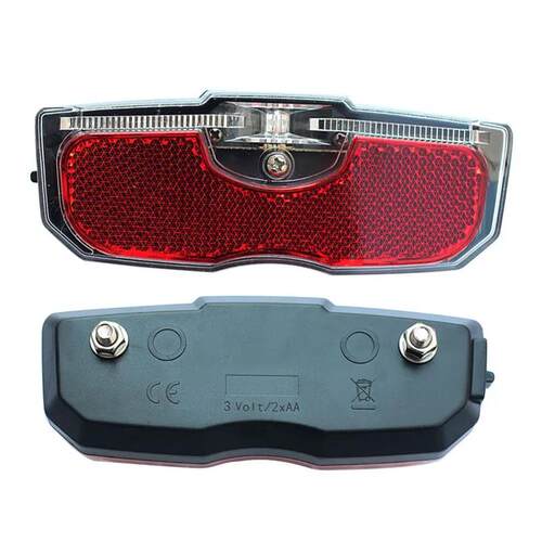 Bicycle Rack Tail Safety Caution Warning  Rear Reflector Bik
