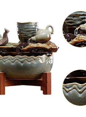 Indoor Waterfall Tabletop Fountain Circulating Water