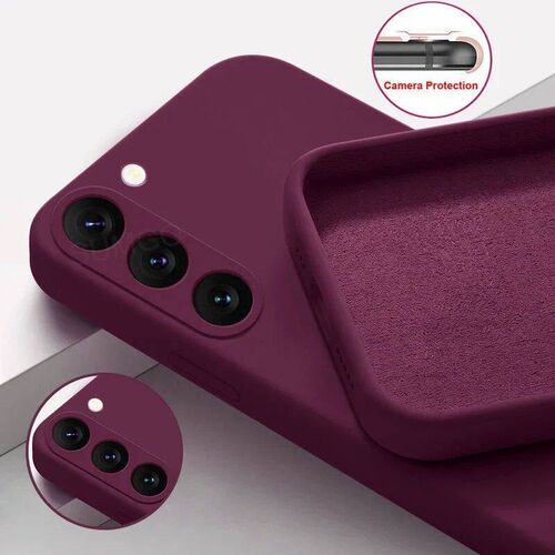 New Square Liquid Silicone Case For  Galaxy S24 S23 S22 S21