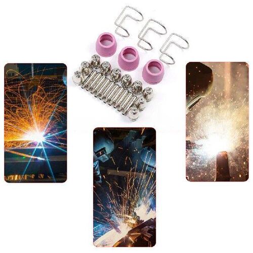26pcs Cutting Torch Consumables Replacement Parts Metal