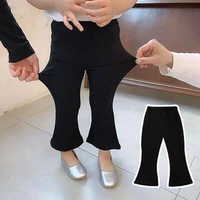 Spring Autumn Baby Girls Pant Korean Version Children Flared