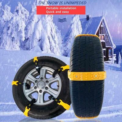 10pcs P ire Anti-skid Snow Chains niversal Winter yres Whee