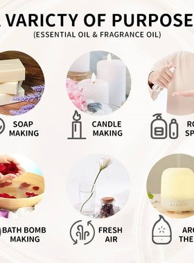 10Ml Essential Oil Fruit Flavor Natural Plant Making Diffuse