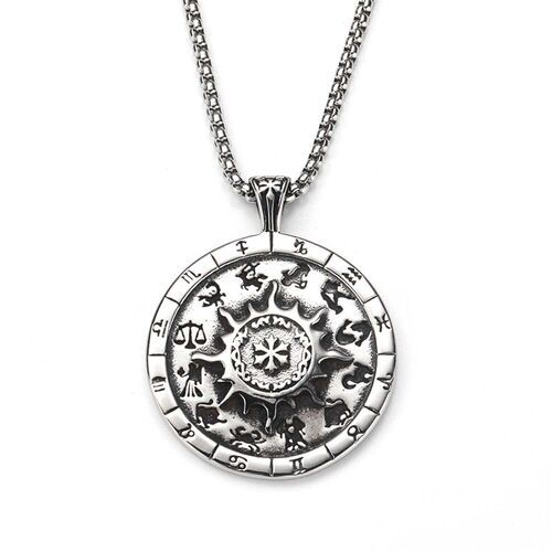 Hip-hop style compass compass shape personality pendant tide