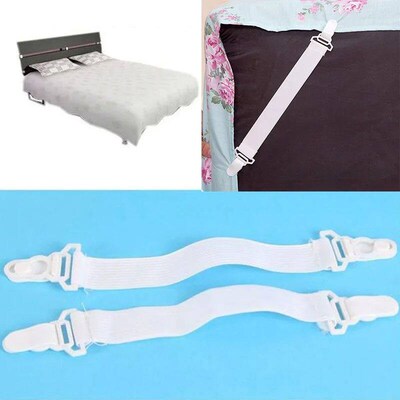 4PCS/Lot Adjustable Bed Sheet Clips Baby Matress Blanket Bed