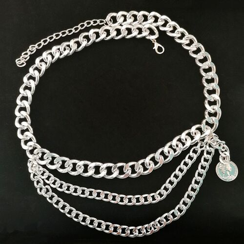 Fashion Pants Waist Chain Clothing Accessories Multi-layer W