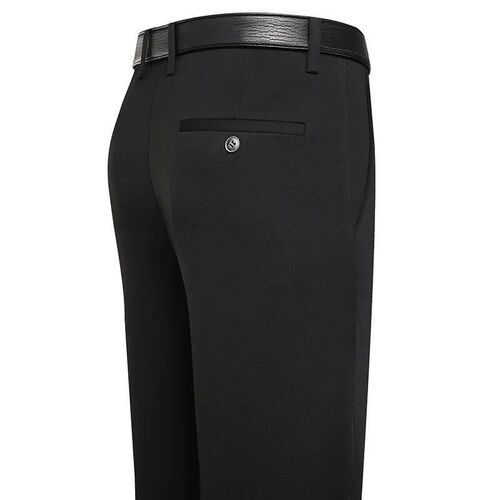 Suit Pants Men Business Casual Trousers Formal Dress Straigh