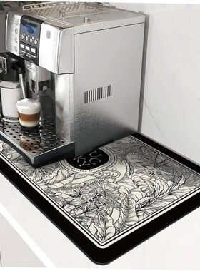 Kitchen Drain Pad Dish Drainer Mat Absorbent Dish Drying Mat