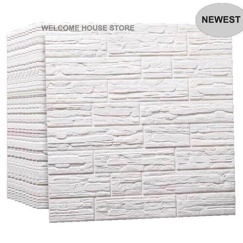 3D Brick Wall ers Panels Room Decal Stone Decoration PE Foam