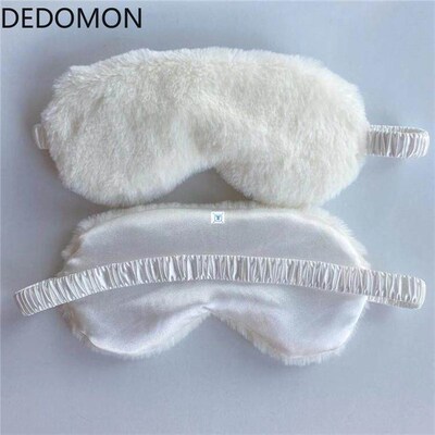 Sleep Eye Mask Cute Plush Eye Cover Kids Sleeping Mask