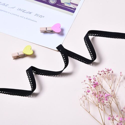10 Yards 10mm Width Elastic Band For Underwear Bra Pants Hig