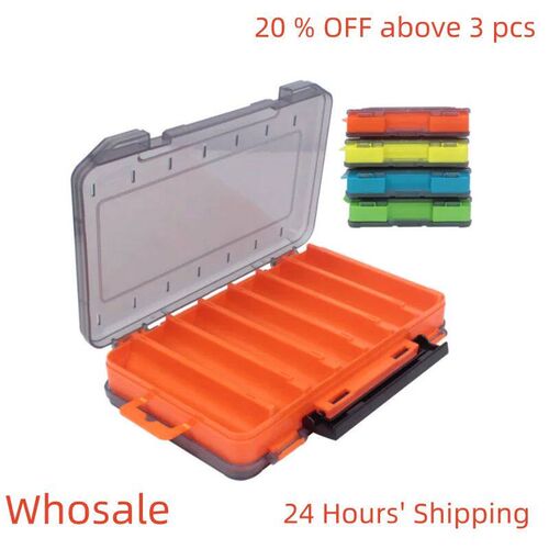Fishing Tackle Box Storage Container Baits Lures Waterproof