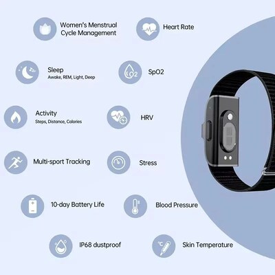 Smart Bracelet 2208A  Heart Rate Blood Pressure Monitor Pedo