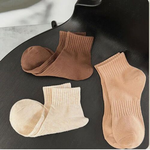5 Pairs Of Womens High Quality Cotton Socks Autumn And Wint