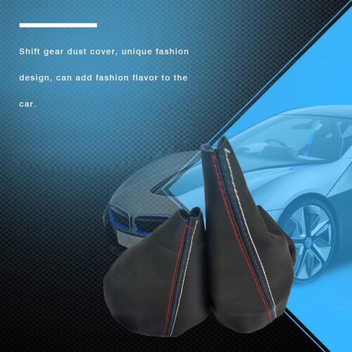 Car Gear Shift Collars Manual Handbrake Gaiter Boot Cover Fo