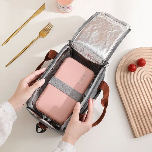 Portable Lunch Bag For OL Women Thermal Insulated Lunch Box