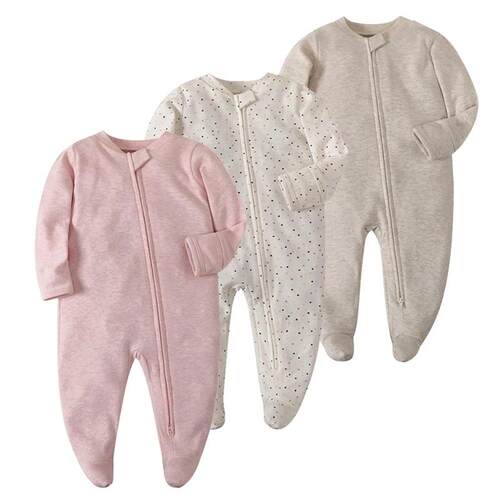Four Seasons Newborn Baby Rompers Jumpsuit suit Baby Clothes