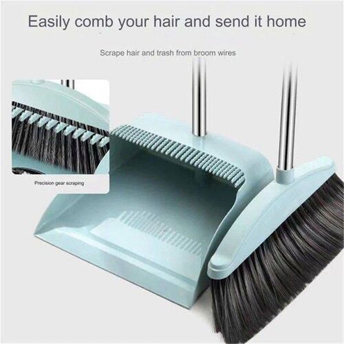 Dustpan Broom Set Floor Wiper Household Cleaning Long